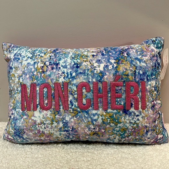 Isaac Mizrahi Other - Isaac Mizrahi 'Mon Chéri' Down Alternative Colorful Throw Pillow